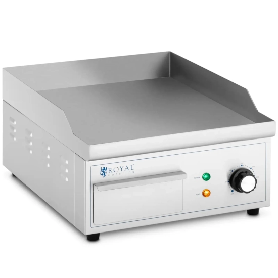 Royal Catering Grill elektryczny płyta grillowa gładka 35 x 38 cm 2000 W