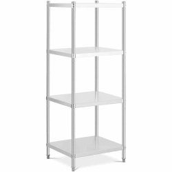 Royal Catering Regał metalowy magazynowy gastronomiczny do 200 kg 70 x 60