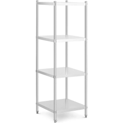 Royal Catering Regał metalowy magazynowy gastronomiczny do 200 kg 60 x 60