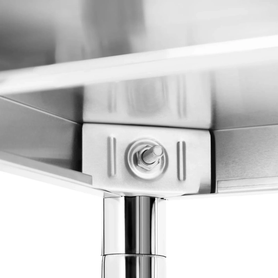 Royal Catering Regał metalowy magazynowy gastronomiczny do 200 kg 60 x 40
