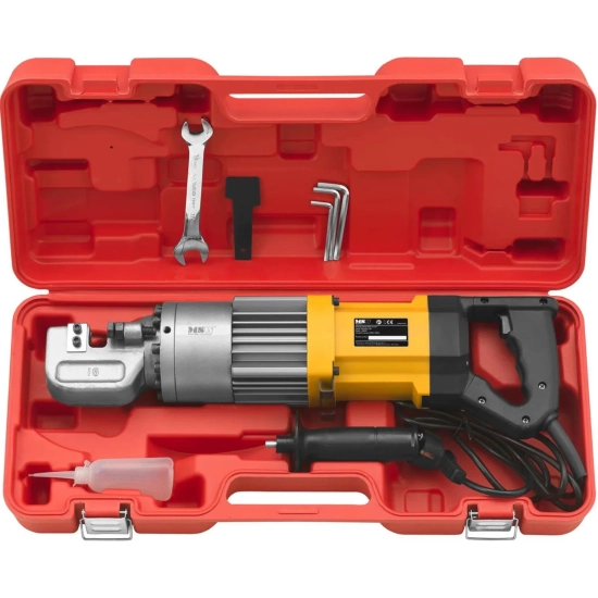 MSW Przecinarka gilotyna hydrauliczna do prętów zbrojeniowych 4-16 mm 19 t