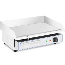 Royal Catering Grill elektryczny płyta grillowa gładka 550 x 400 mm 3000 W