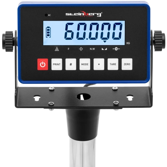 Steinberg Systems Waga platformowa przemysłowa 40 x 50 cm 60 kg / 0.002 kg