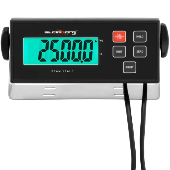 Steinberg Systems Waga płozowa belkowa paletowa LCD 2500 / 0.5 kg 1000 x