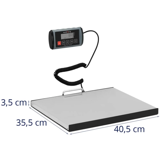 Steinberg Systems Waga paczkowa pocztowa LCD 35.5 x 40.5 cm 100 kg / 0.05