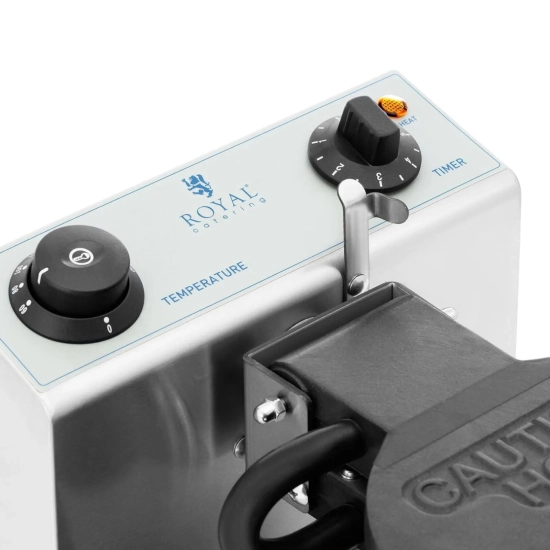 Royal Catering Gofrownica bąbelkowa śr. 17 cm 1200 W