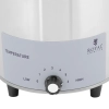 Royal Catering Podgrzewacz do sosów elektryczny z dyspenserem pompką 3.3 l