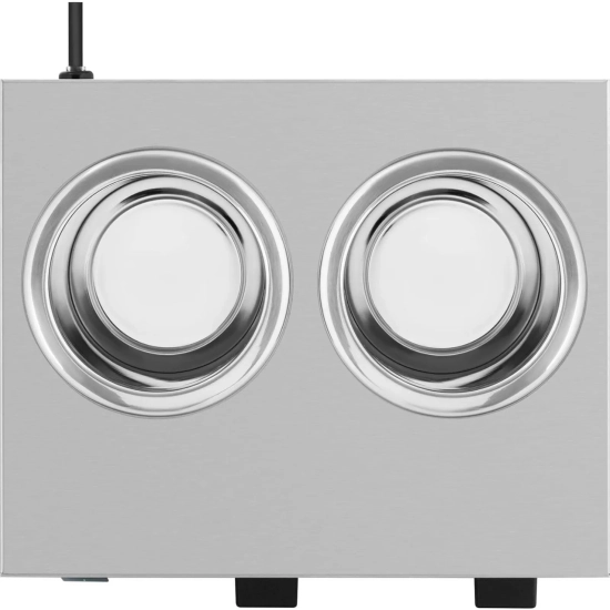 Royal Catering Podgrzewacz do butelek sosów na ciepło 2x 1L 40-90C 400W