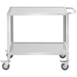 Royal Catering Wózek kelnerski cateringowy do serwowania 2 półki 80 x 57