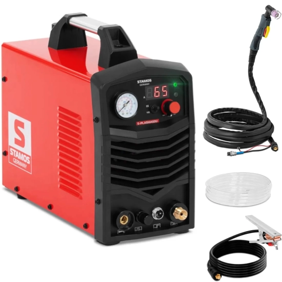 Stamos Germany Przecinarka plazmowa IGBT cykl 100% zapłon HF 230V 50A