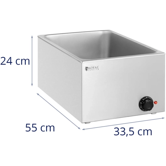 Royal Catering Bemar podgrzewacz elektryczny do pojemników GN 1/1 640 W
