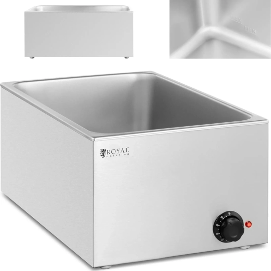 Royal Catering Bemar podgrzewacz elektryczny do pojemników GN 1/1 640 W