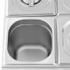 Royal Catering Bemar podgrzewacz elektryczny 6 x GN 1/6 640 W