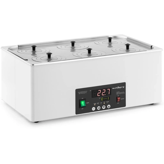 Steinberg Systems Łaźnia wodna laboratoryjna 6 miejscowa 5-100C 22.5 l