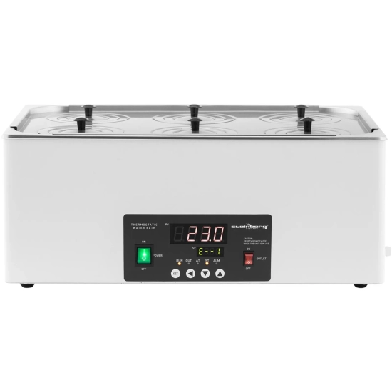 Steinberg Systems Łaźnia wodna laboratoryjna 6 miejscowa 5-100C 22.5 l