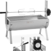 Royal Catering Grill węglowy z rożnem obrotowym elektrycznym do pieczenia