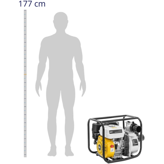 MSW Motopompa pompa spalinowa do wody 7 KM 3.6 l 60 m3/h