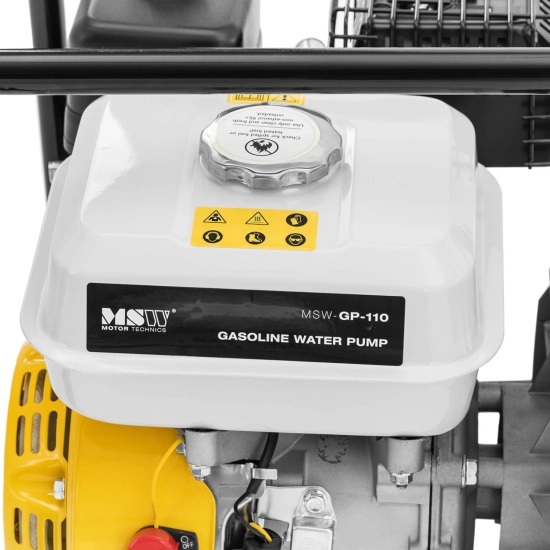 MSW Motopompa pompa spalinowa do wody 7 KM 3.6 l 60 m3/h
