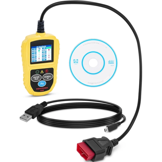 MSW Tester skaner diagnostyczny do samochodów OBD2 8-18 V VIN / ID / CVN /