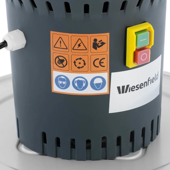 Wiesenfield Śrutownik do zboża kukurydzy grochu 60 l 400 kg/h 1300 W