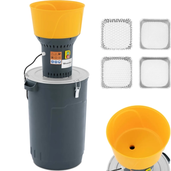 Wiesenfield Śrutownik do zboża kukurydzy grochu 60 l 400 kg/h 1300 W