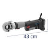 MSW Zaciskarka prasa do kabli akumulatorowa 16-300 mm2 60 kN