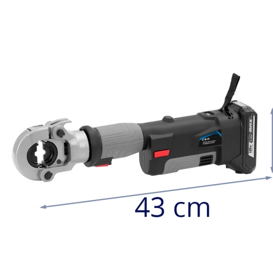 MSW Zaciskarka prasa do kabli akumulatorowa 16-300 mm2 60 kN