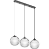 Uniprodo Lampa sufitowa nowoczesna 3 punktowa E27 - szklane kule