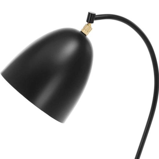 Uniprodo Lampa podłogowa metalowa z regulowanym kloszem E27 125 cm