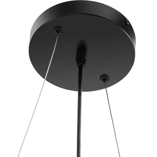 Uniprodo Lampa sufitowa nowoczesna 4 punktowa E14 - biało brązowa