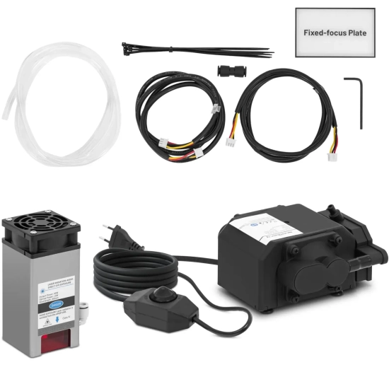 MSW Laser głowica laserowa do grawerowania cięcia 10 W 27 l/min
