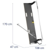 MSW Maszyna do cięcia styropianu nóż termiczny dł. 1300 mm gł. 350 mm 200 W