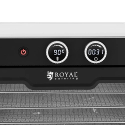 Royal Catering Suszarka do żywności owoców grzybów ziół 8 rusztów 800 W