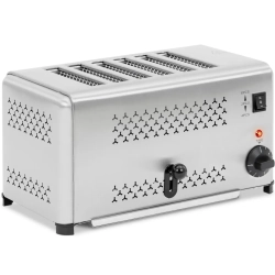 Royal Catering Toster opiekacz kanapkowy do chleba na 6 grzanek 2500 W
