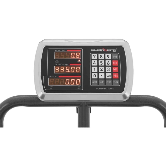Steinberg Systems Waga platformowa przemysłowa na kółkach 600 kg / 100 g