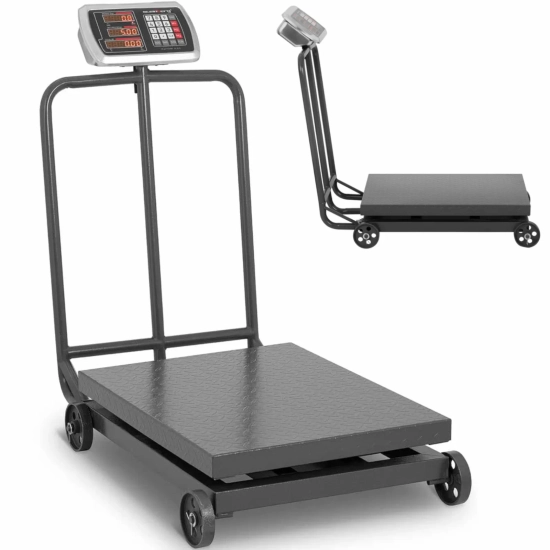 Steinberg Systems Waga platformowa przemysłowa na kółkach 600 kg / 100 g