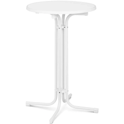 Royal Catering Stół stolik barowy okrągły wysoki składany śr. 70 cm wys