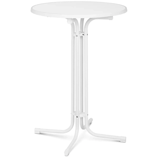 Royal Catering Stół stolik barowy okrągły wysoki składany śr. 80 cm wys