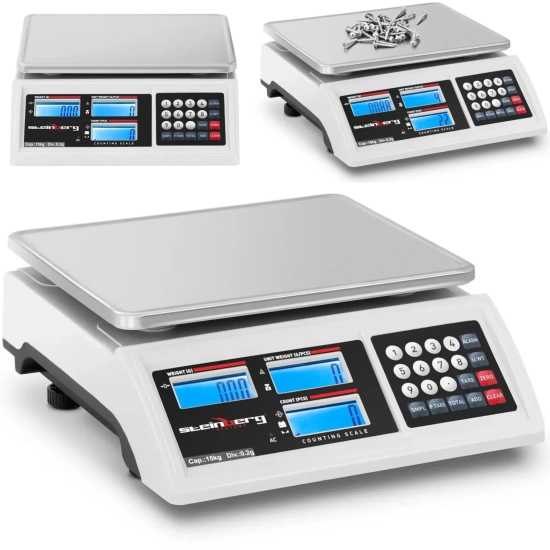 Waga licząca Steinberg Systems SBS-ZW-1502, 15 kg / 0,2 g, RS232
