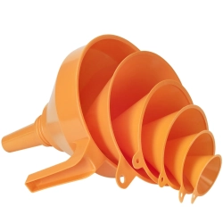 MEVA Komplet lejków uniwersalnych HDPE 50-75-100-120-150-160 mm