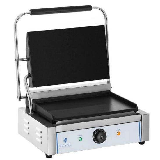Kontakt grill kontaktowy dwustronny gładki PANINI 2200W 230V Royal Catering