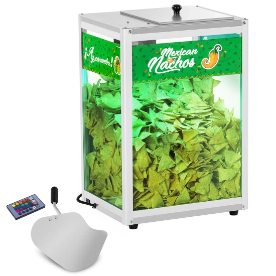 Podświetlany podgrzewacz do nachos popcornu orzeszków LED 100W Royal