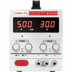Stamos Soldering Zasilacz laboratoryjny serwisowy 0-30 V 0-5 A DC 205 W