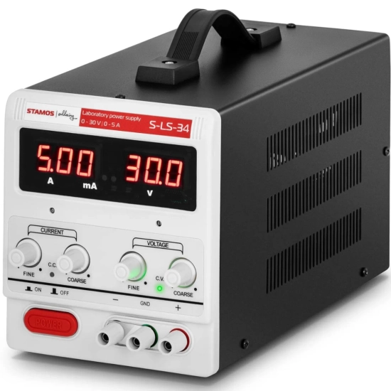 Stamos Soldering Zasilacz laboratoryjny serwisowy 0-30 V 0-5 A DC 205 W