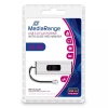 Pendrive MediaRange USB 3.0 (3.2 Gen 1), 32 GB, srebrny, USB A, wysuwany
