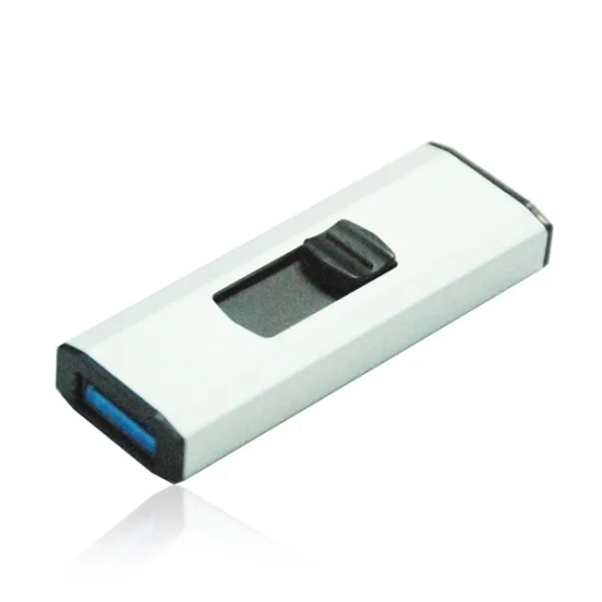 Pendrive MediaRange USB 3.0 (3.2 Gen 1), 32 GB, srebrny, USB A, wysuwany