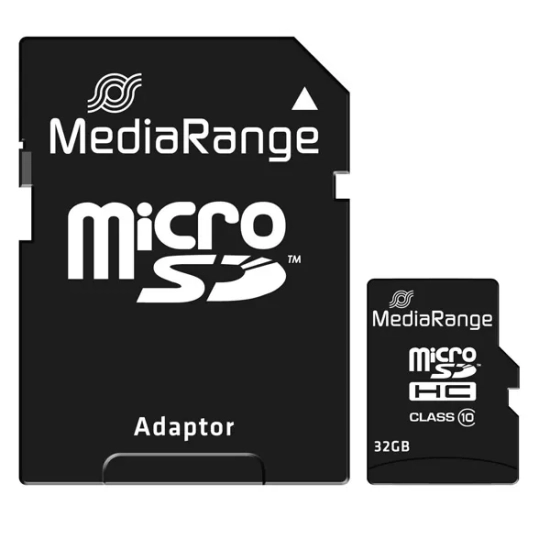 Karta pamięci MediaRange karta SD, 32 GB, UHS-I U1 (klasa 10), z adapterm