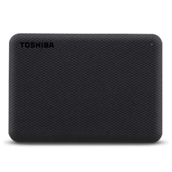 Czarny zewnętrzny dysk Toshiba Canvio Advance 4 TB, model HDTCA40EK3CA. Czarny zewnętrzny dysk Toshiba Canvio Advance 4 TB, model HDTCA40EK3CA.