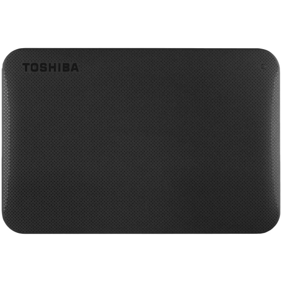 Zewnętrzny dysk HDD Toshiba Canvio Ready 4 TB w kolorze czarny, model HDTP340EK3CA.