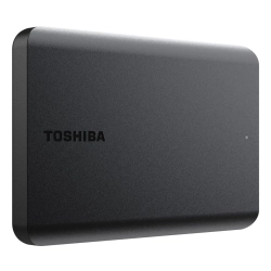 Czarny zewnętrzny dysk HDD Toshiba Canvio Basics 4 TB, dokładny wariant HDTB540EK3CA. Czarny zewnętrzny dysk HDD Toshiba Canvio Basics 4 TB, dokładny wariant HDTB540EK3CA.
